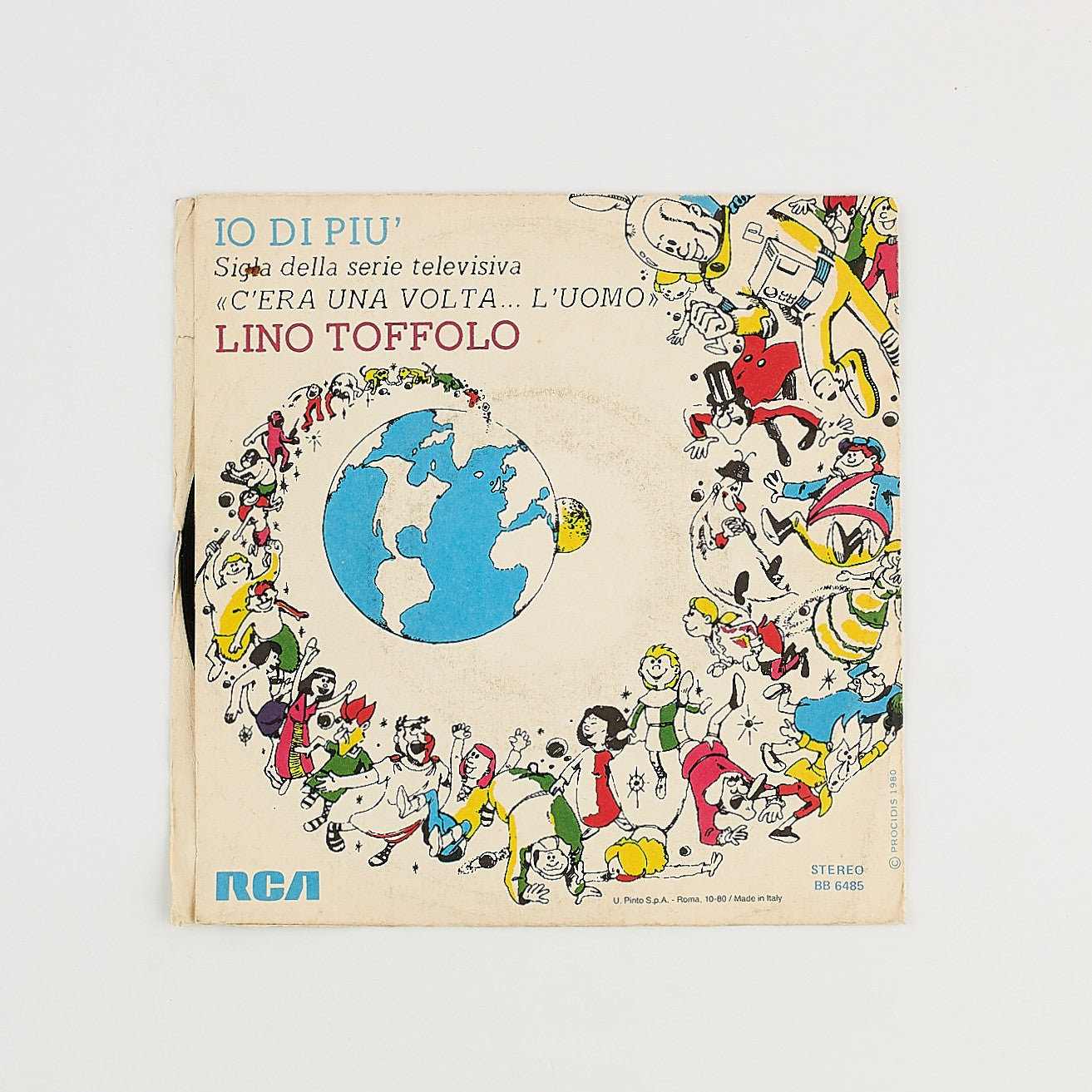 Lino Toffolo - Io, soltanto io - 7' EP. RCA 1980 - 45 giri EP.- COLONNA SONORA