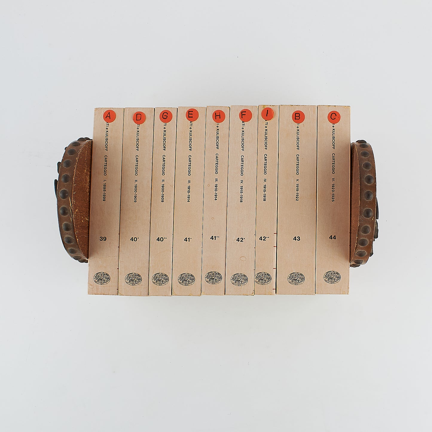Schiavi - Pedone - Filippo Turati Anna Kuliscioff - Carteggio - Ed. Einaudi 1977 - 6 voll. 9 tomi
