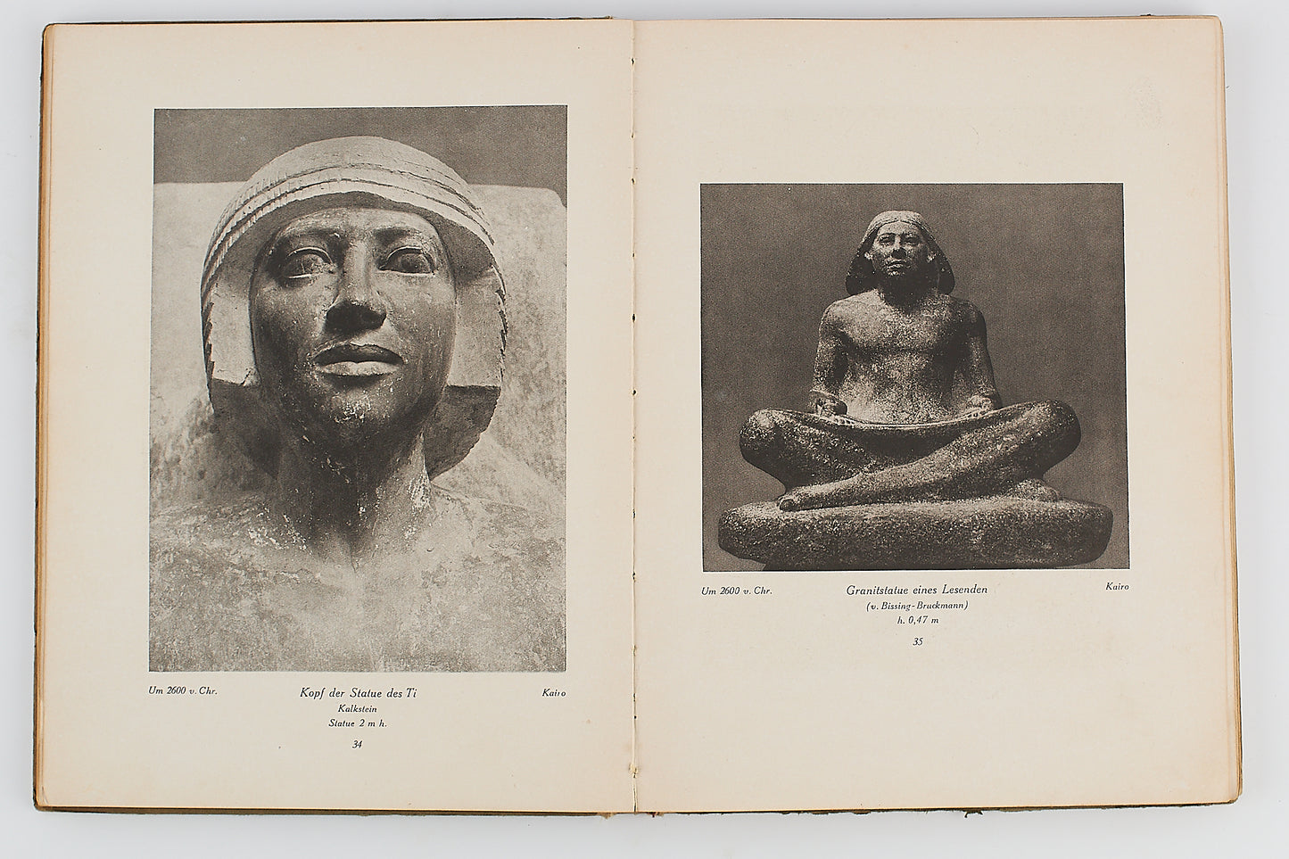 Hedwig Fechmeimer -Die plastik der Agypter - Bruno Cassirer Verlag 1923