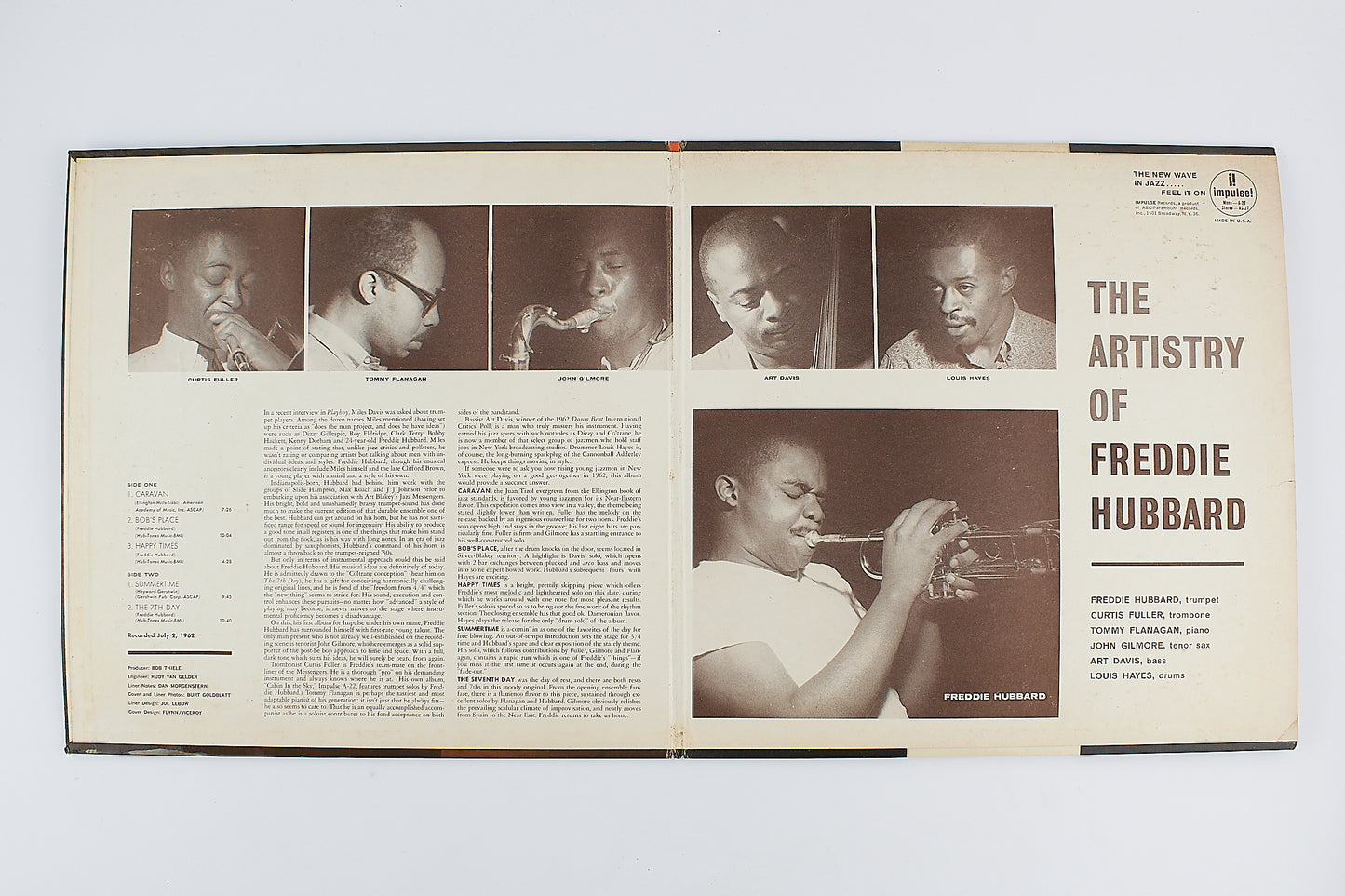 Freddie Hubbard - The artistry of Freddie Hubbard - 33 giri - Impulse - 1962
