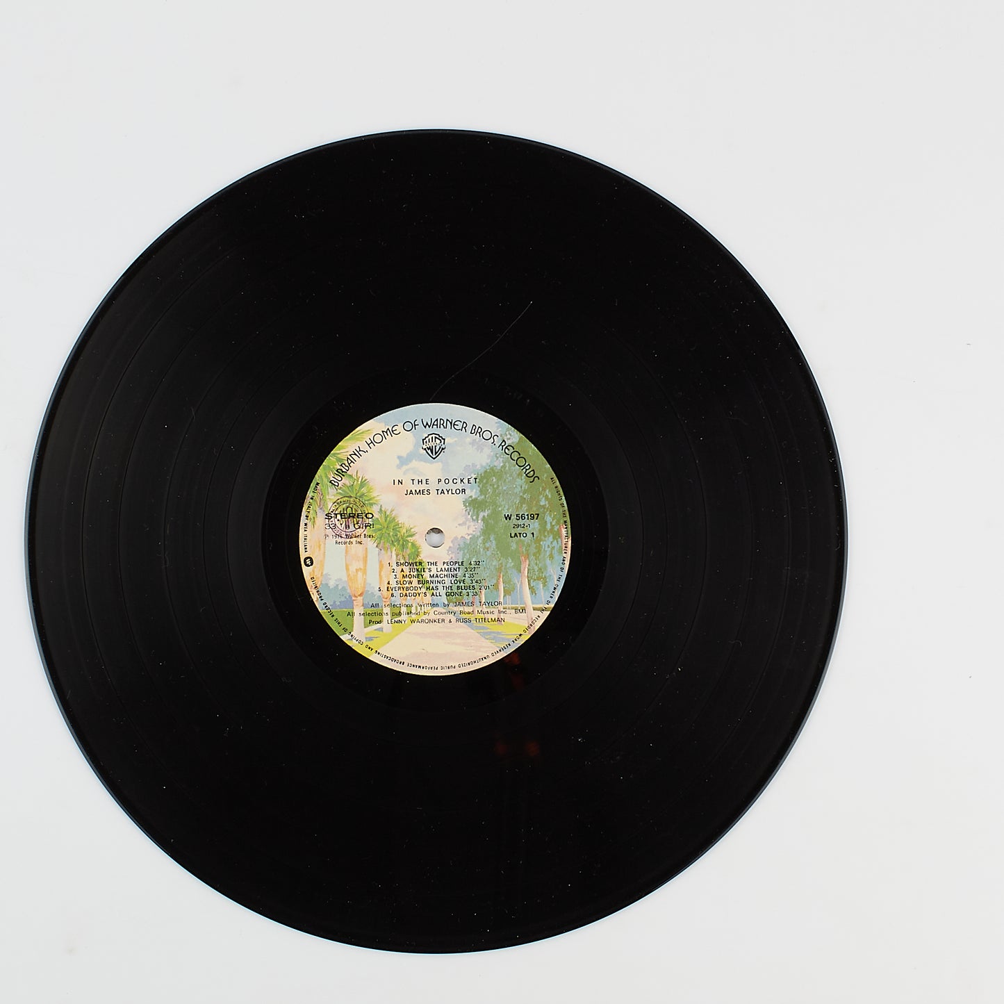 James Taylor - In the pocket - 33 giri - Warner Bros - 1976