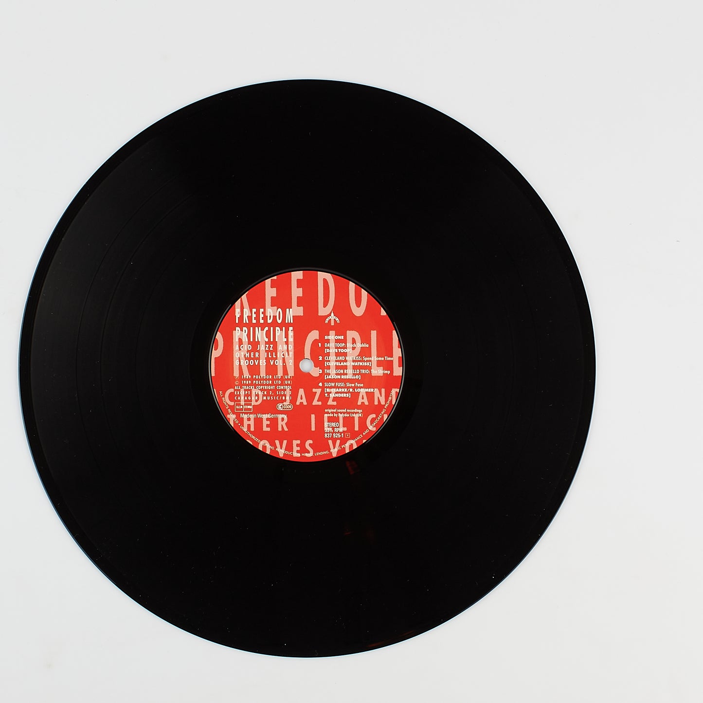 Freedom Principle - Acid jazz & other illicit grooves vol. 2 - 33 giri - Polydor - 12' 1989