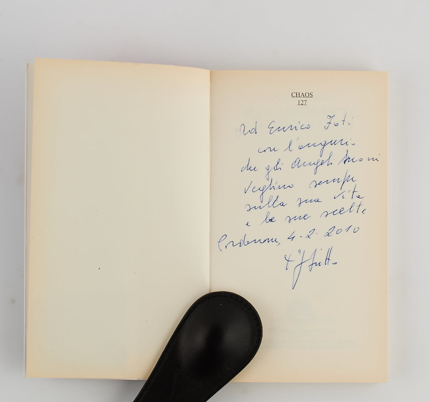 Anna Renda - Io combatto il demonio - 1^ Ed. biblioteca dell'immagine 2009 - AUTOGRAFATO