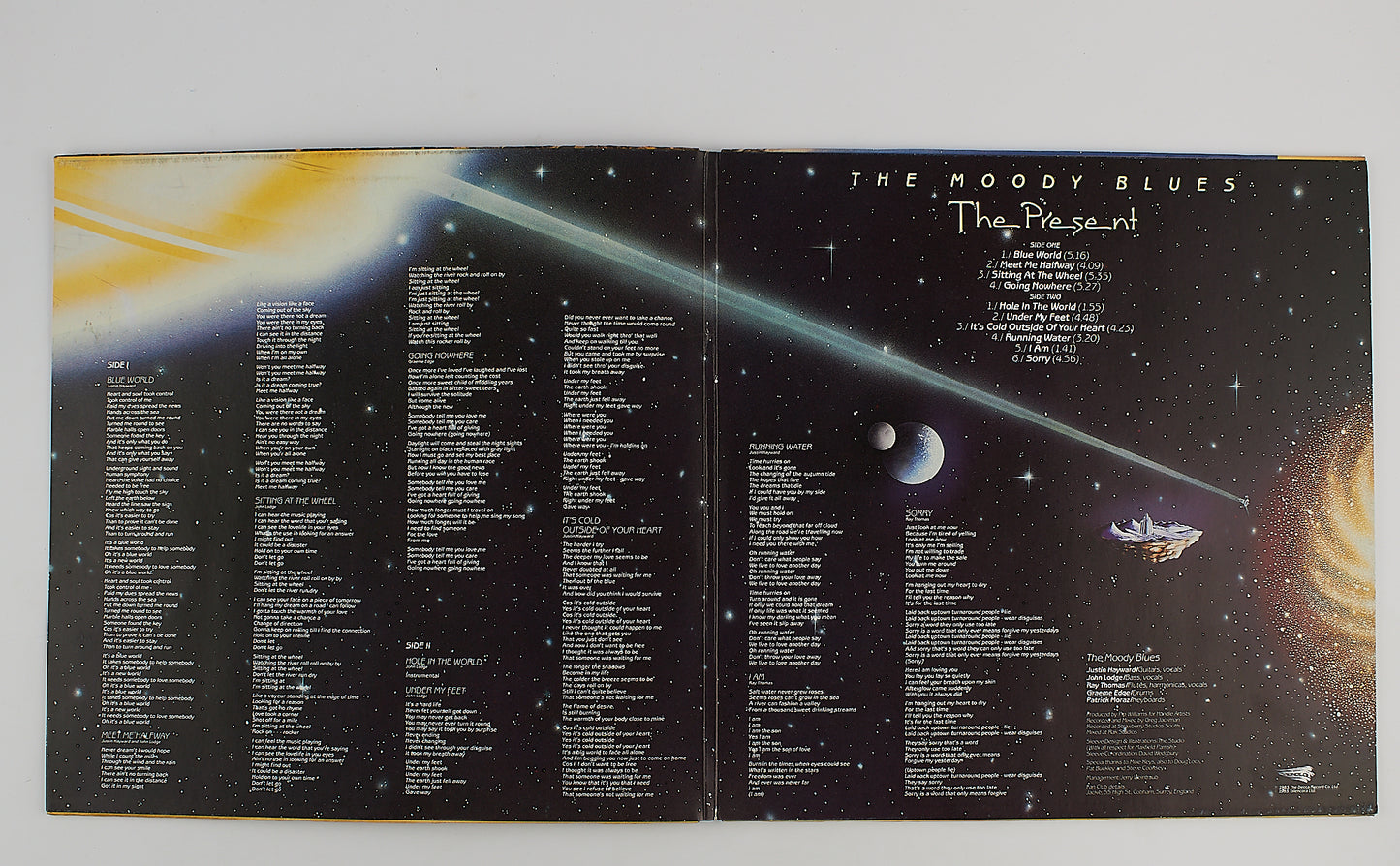 The Moody Blues - The Present - 12' LP - Decca 1983 - Progressive Rock