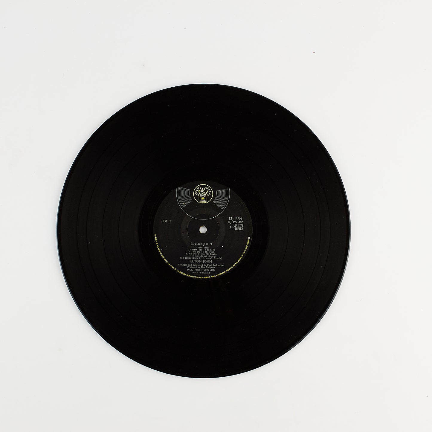 Elton John - Same - 12' LP - DJM Records 1970 - Made in U.K. - Gatefold