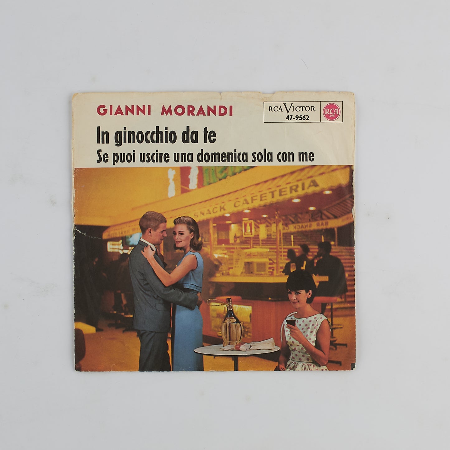 Gianni Morandi - In ginocchio da te, se puoi uscire una domenica sola con me - 7' EP. 1964 GERMANY