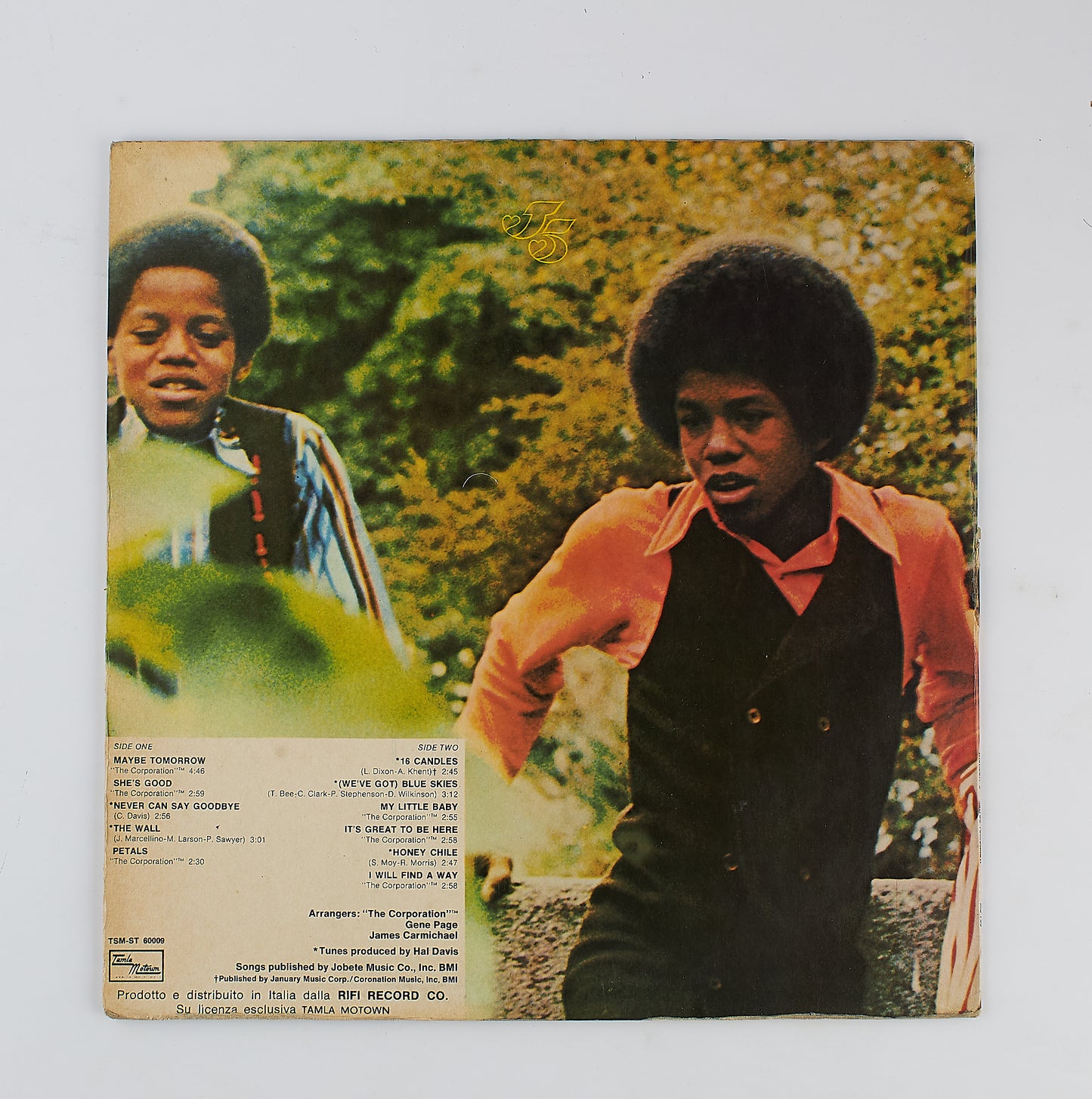 Jackson Five - Maybe tomorrow - Tamla Motown 1971 - 12' Pop