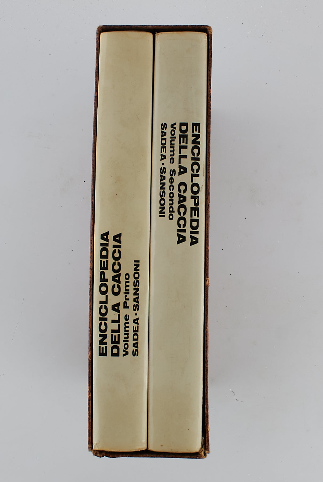 Piero Pieroni - Enciclopedia della caccia - Sadea Sansoni - 1967 - 2 VOLUMI + COFANETTO