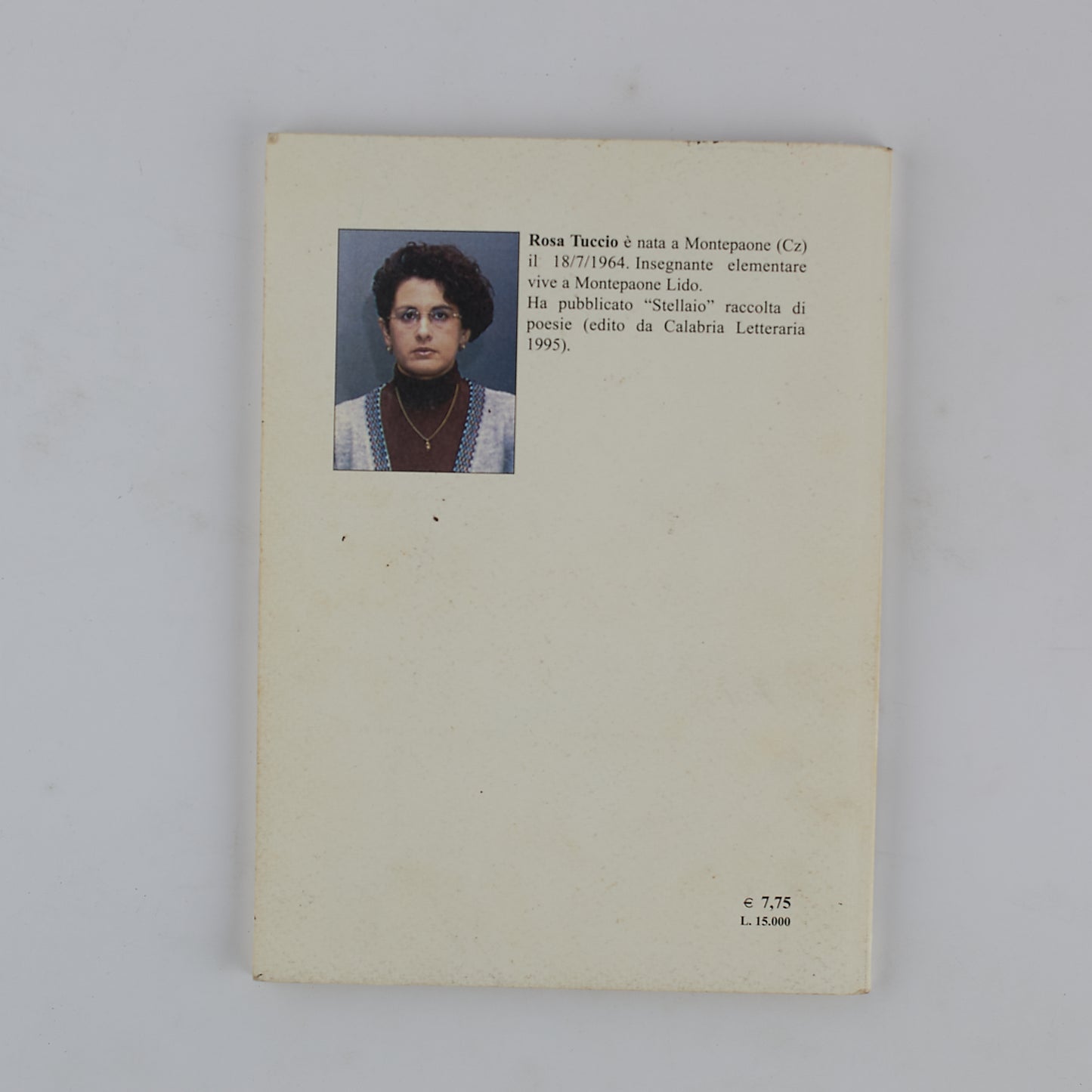 Rosa Tuccio - Cocci e Balestre - 1^ Ed. Ursini 2001 - Poesia - AUTOGRAFATO