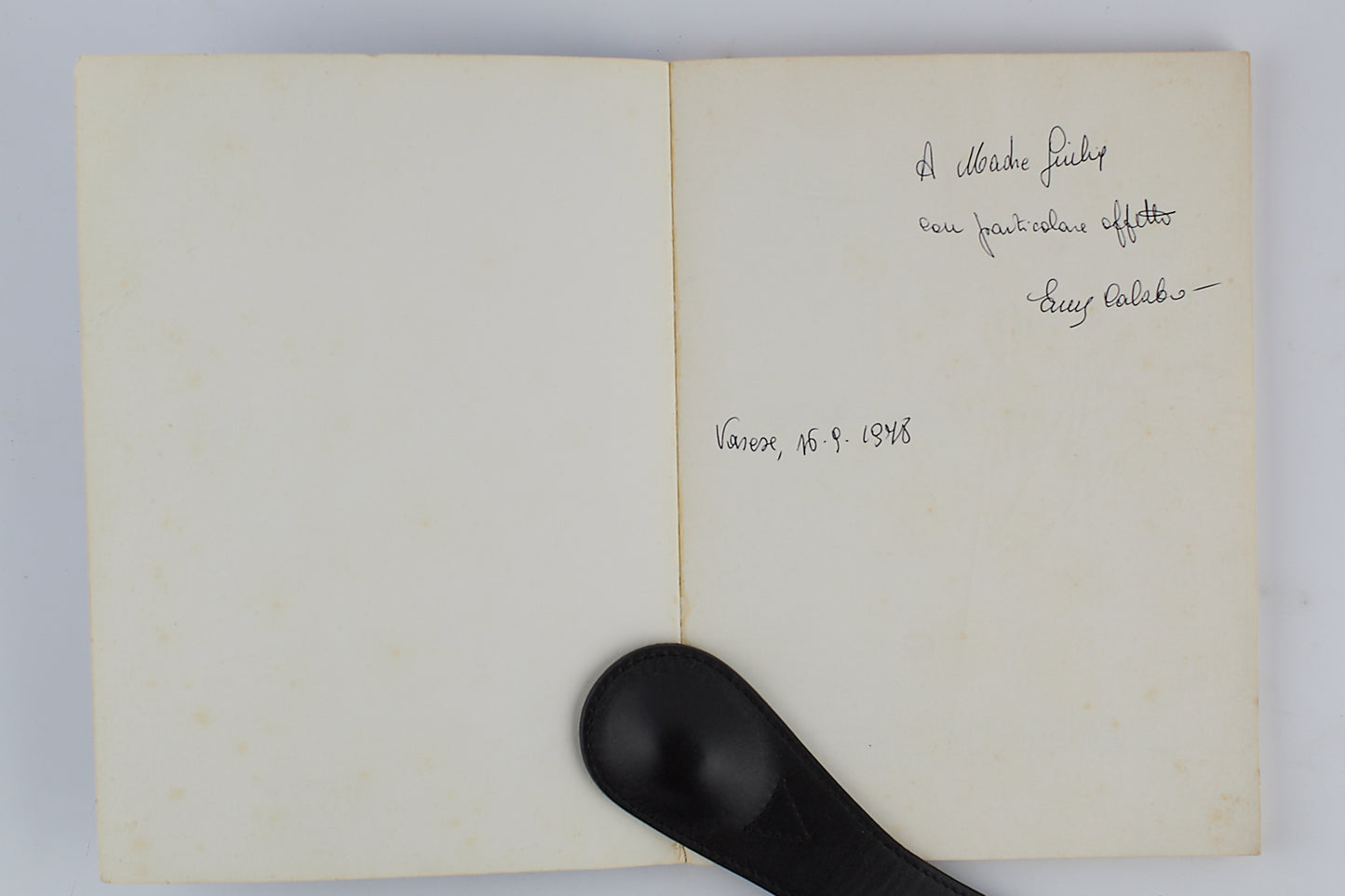 Emy Calabrò - Il motorino invisibile - 1^ Ed 1976 - Convertini Editori - AUTOGRAFATO