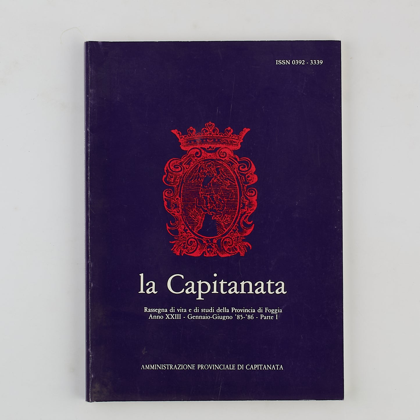 AA.VV. - La Capitanata - Rivista di vita e di studi della Provincia di Foggia - 1986