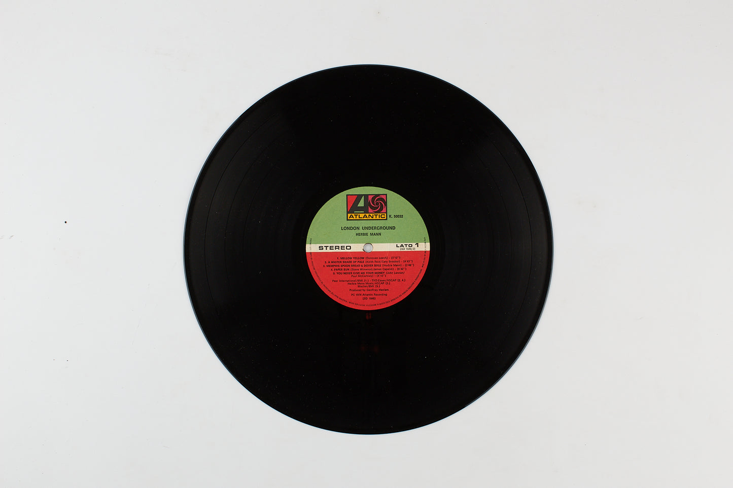 Herbie Mann - London Underground - 1974 - 33 Giri - 12" - JAZZ - POP