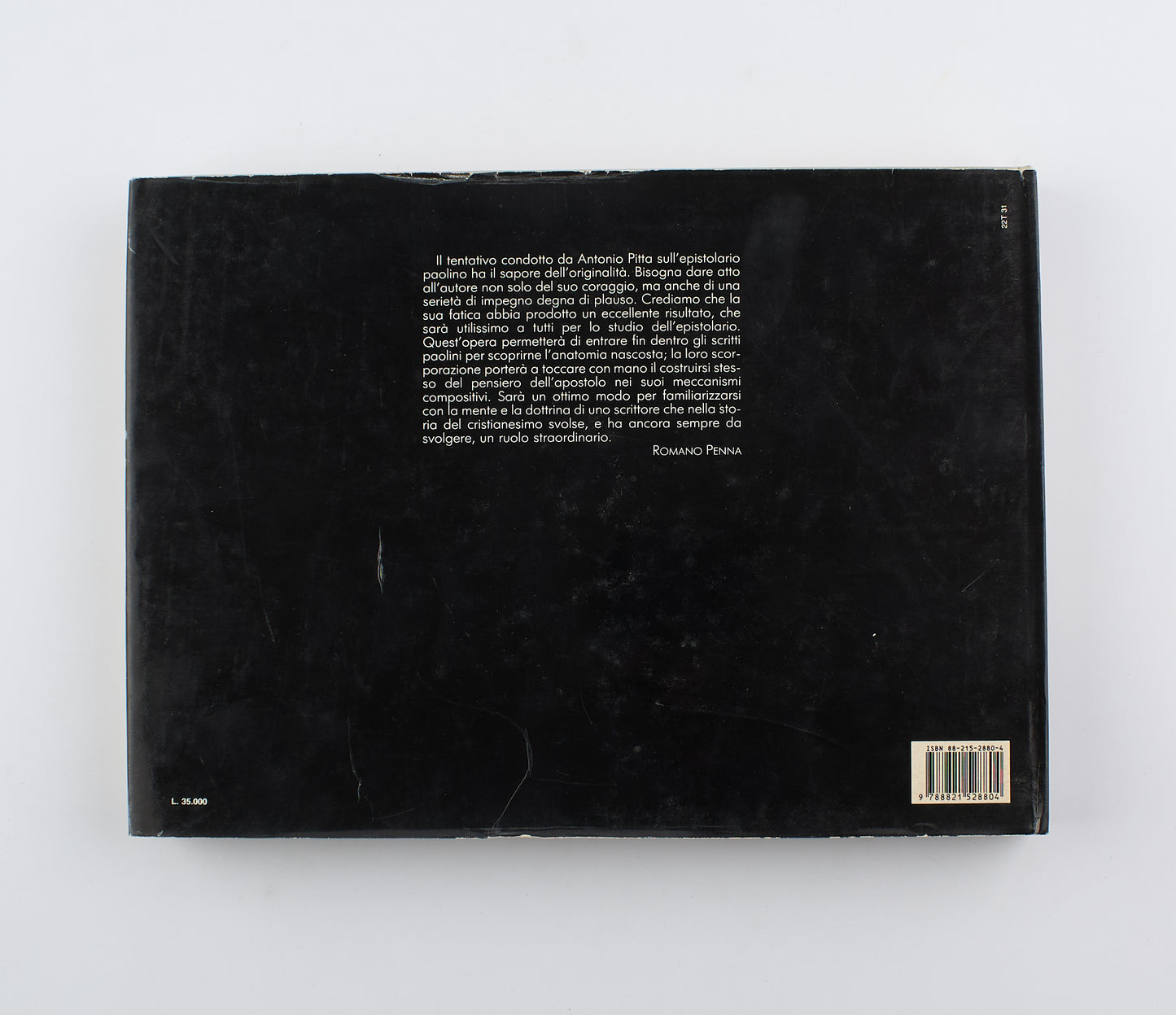 Antonio Pitta - Sinossi Paolina - 1^ Ed. San Paolo 1994 - Religione