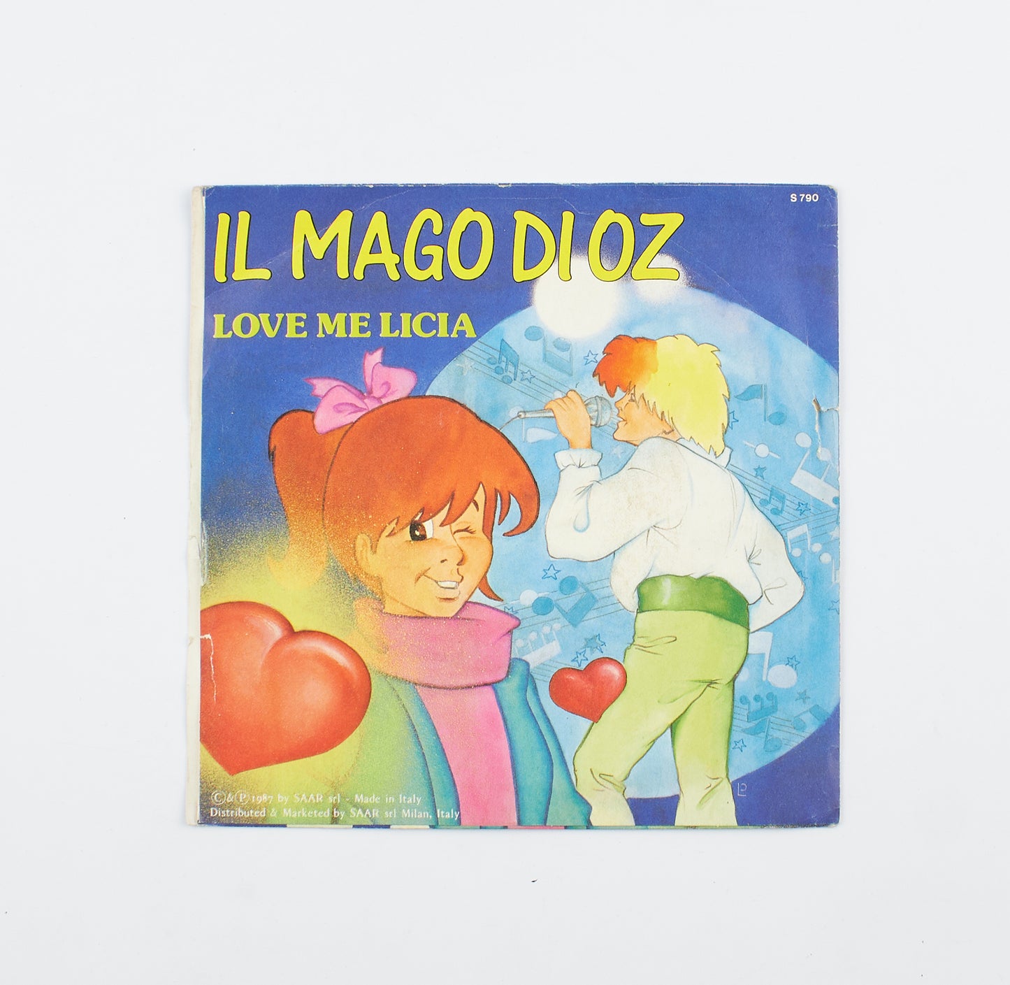 Tilly e i Sanremini - Love me Licia/Il mago di Oz - Signal - 1987 - 45 giri - sigle e colonne sonore