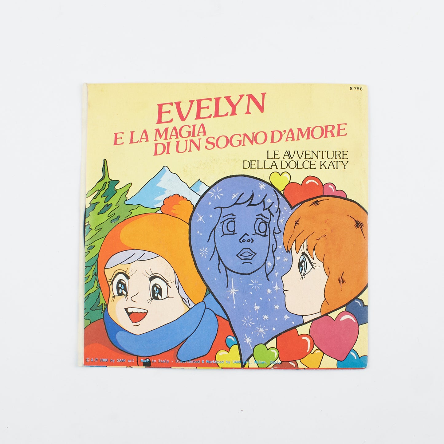 Tilly - Evelyn e la magia di un sogno d'amore - Signal - 1986 - 45 giri - sigle e colonne sonore