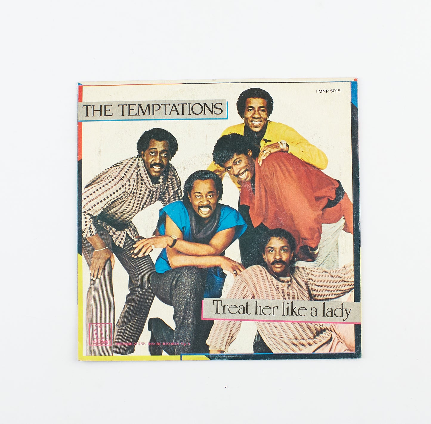 The Temptations - Treat her like a lady / Isn't the night fantastic - Motown records - 1984 - 45 giri - black music