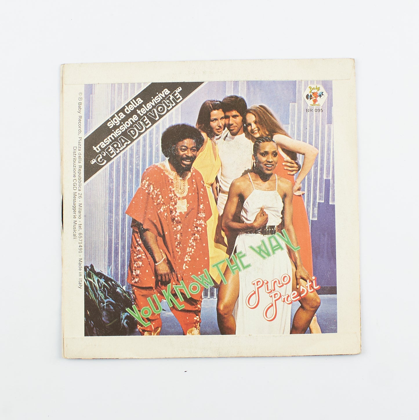Pino Presti - You know the way - Baby records - 1979 - 45 giri - colonne sonore
