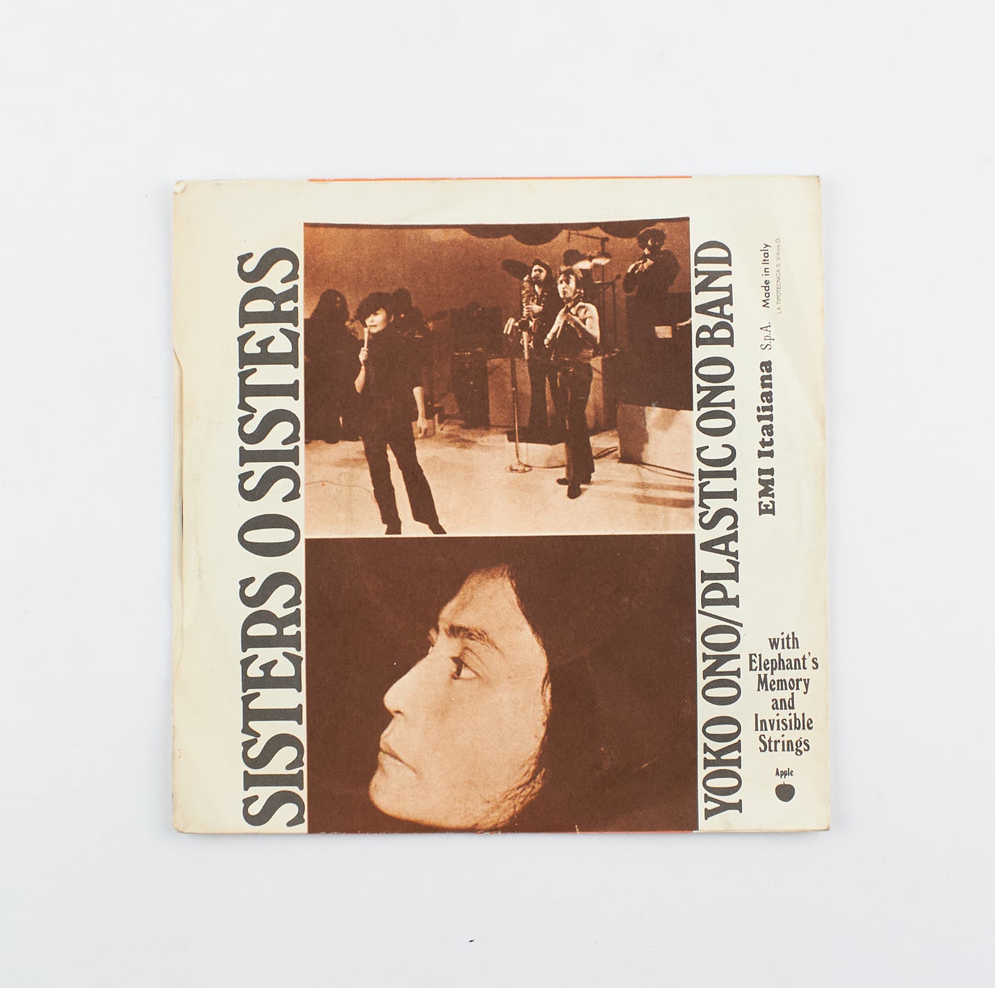 John Lennon/Plastic Ono Band - Woman is the nigger of the world / Sister o sister - Emi Italia - 1972 - 45 giri - cantautori internazionali