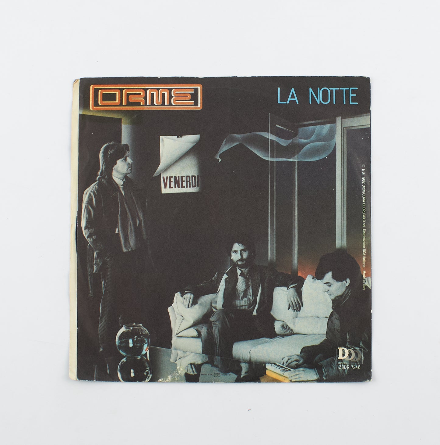Le Orme - Marinai / La notte - DDD - 1982 - 45 giri - pop prog
