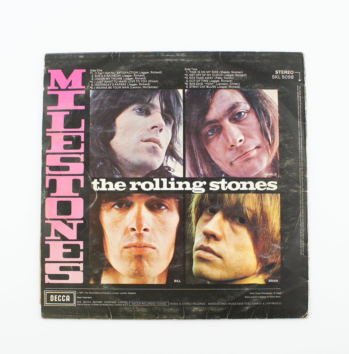 The Rolling Stones - Milestones - Decca - 1971 - 33 giri - rock pop