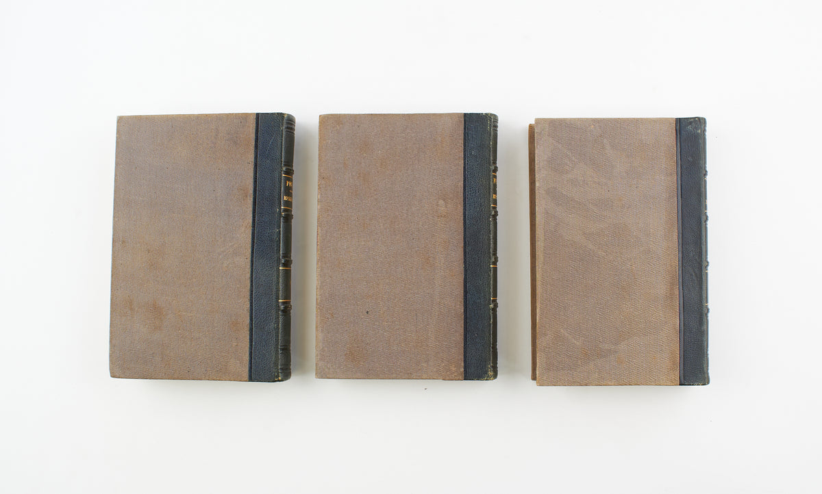 Ugo Foscolo - Epistolario (3 voll.) – Felice Le Monnier 1852 - classici letteratura