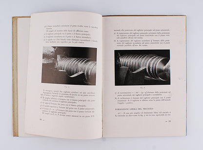 Filippo Alberto Isnardi - Formazione del truciolo meccanico - Hoepli 1942