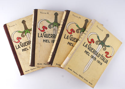 La Guerra d' Italia nel 1915 - 1918 - 4 voll. - AA.VV. - Prima Guerra Mondiale