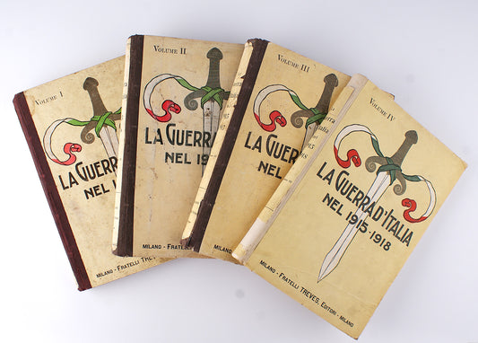La Guerra d' Italia nel 1915 - 1918 - 4 voll. - AA.VV. - Prima Guerra Mondiale