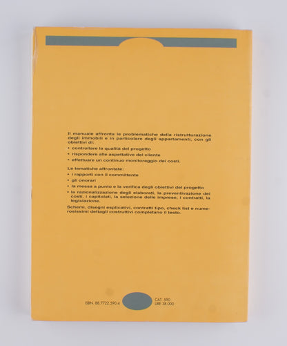 Luigi Prestinenza Puglisi - Manuale di qualità per la ristrutturazione - 1994