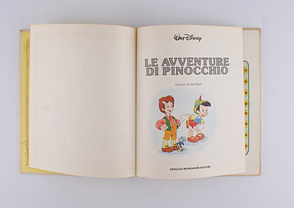 Le avventure di Pinocchio - Walt Disney - Jim Razzi - libro game 1987