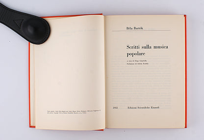 Bela Bartok - Scritti sulla musica popolare - Einaudi