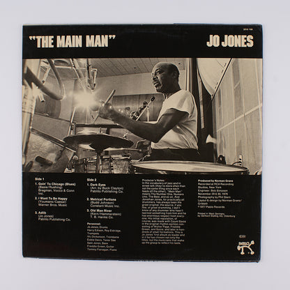 Jones Jo - The main man - 12' Pablo 1977 - Jazz
