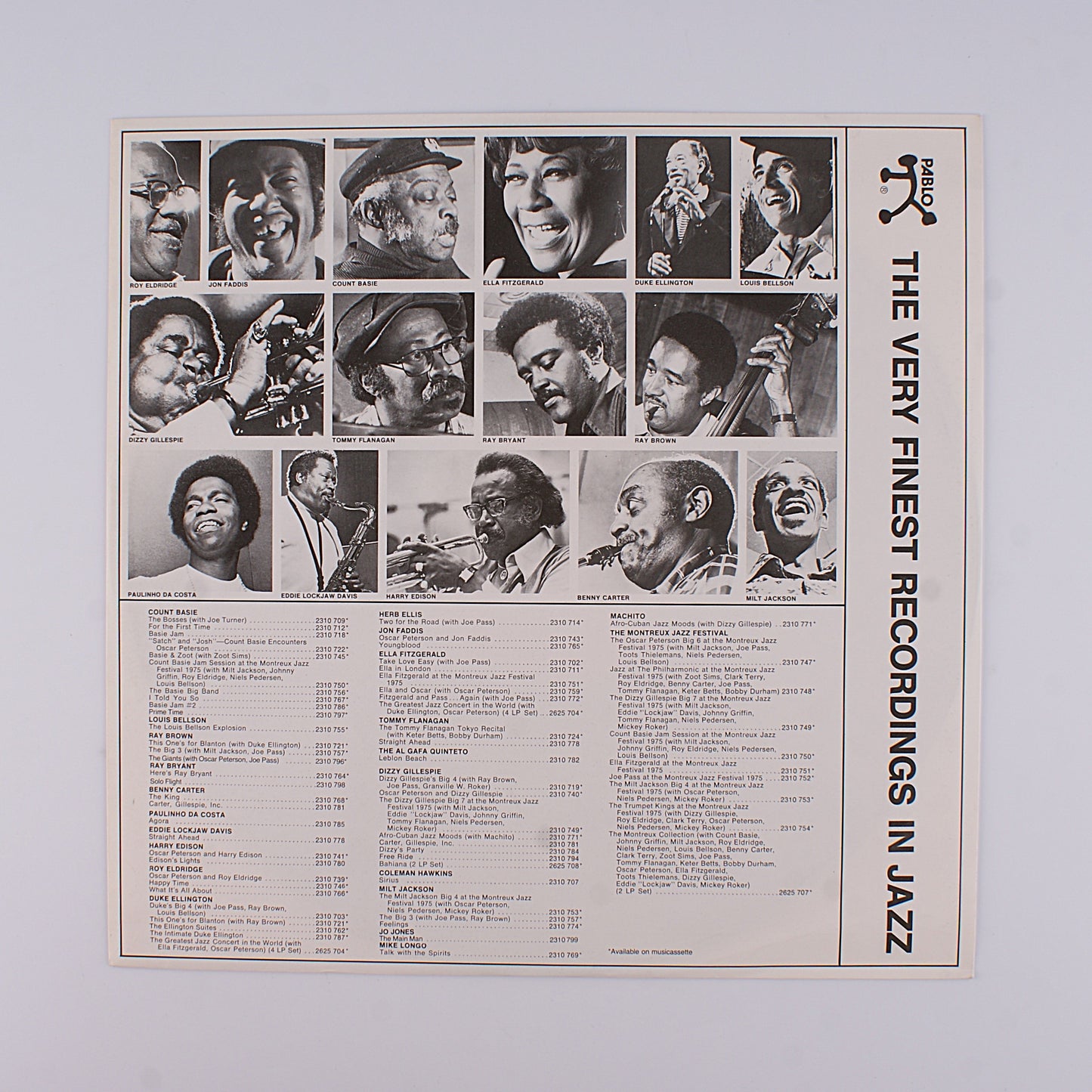 Jones Jo - The main man - 12' Pablo 1977 - Jazz