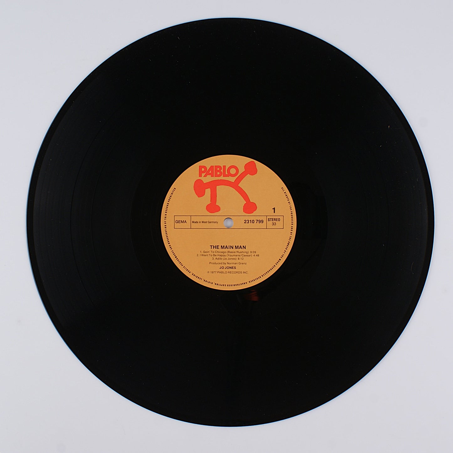 Jones Jo - The main man - 12' Pablo 1977 - Jazz