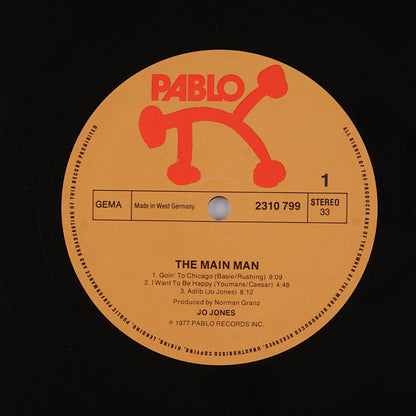 Jones Jo - The main man - 12' Pablo 1977 - Jazz