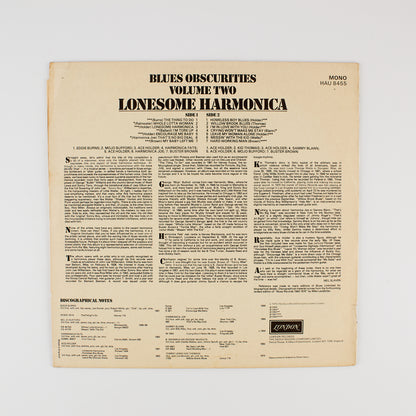 Lonesome Harmonica - Blues obscurities vol. 2 - 1970 - armonica blues