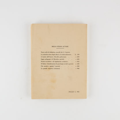 Giuseppe Cocco - La grande scoperta - Ed. Leone 1958 - AUTOGRAFATO