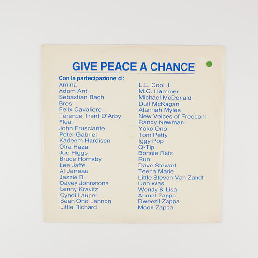 Give peace a chance - AA.VV. - 12' Virgin 1981 - John Lennon
