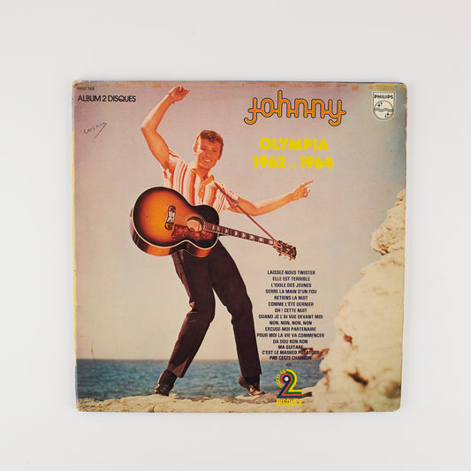 Johnny Hallyday - Olympia 62 - Philips 1964 - 2 LP Gatefold