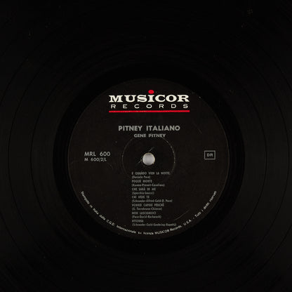 Pitney Italiano - Gene Pitney canta in italiano - 12' Musicor Records 1966