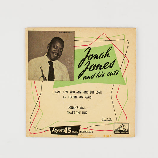 Jonah Jones and his cats - Extended play - Jazz - Made in France