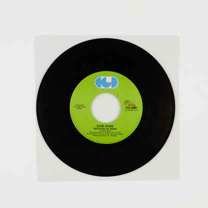Giuni Russo - Un'estate al mare / Bing bang being - 7' CGD 1982
