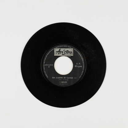 I Bruzi - Ero l'attendente del kaiser / Cuore di sasso - 7' Ariston 1967 - Beat Ita