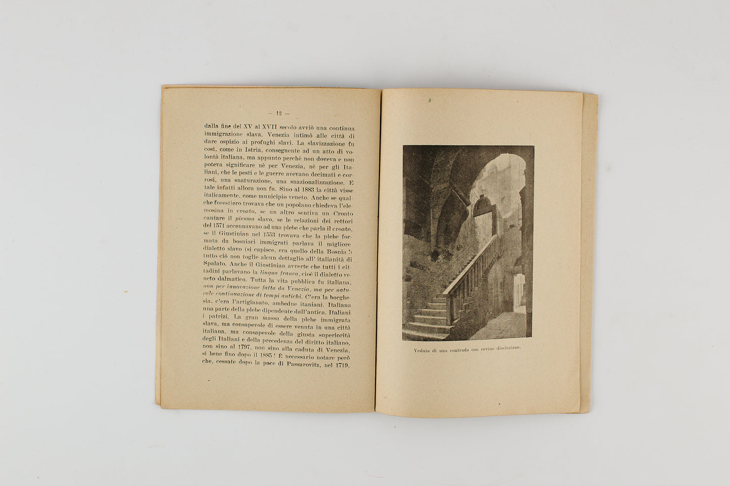 Attilio Tamaro - Spalato occhio del mare - Bibliotechina illustrata Bemporad 1915