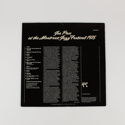 Joe Pass at the Montreux Jazz Festival 1975 - 12' Pablo 1975 - Jazz
