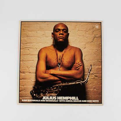 Julius Hemphill - Raw materials and residuals - 12' Black Saint -  Jazz - Sax