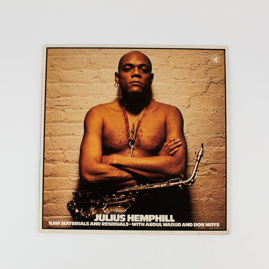 Julius Hemphill - Raw materials and residuals - 12' Black Saint -  Jazz - Sax