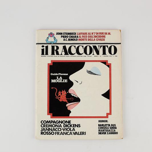 Il Racconto - Rivista - Anno 1 - Numero 1 - Giugno 1975