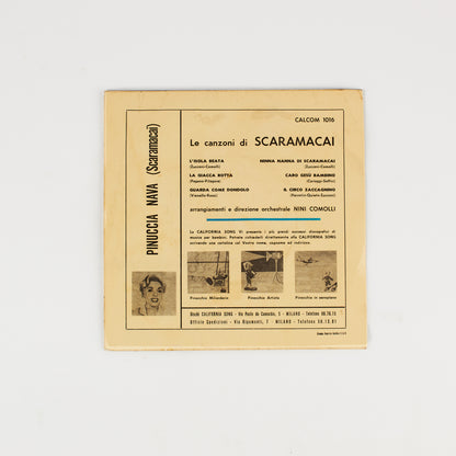 Le canzoni di Scaramacai - Pinuccia Nava - 7' EP - Sigle TV