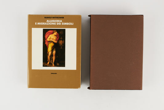 Rudolf Wittkower - Allegoria e migrazione dei simboli - Einaudi 1995 - Completo di cofanetto